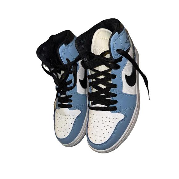 nike air jordan 1 retro high university blue black